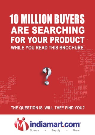 2010 IndiaMART Product Sales Brochure