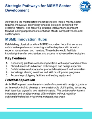 India's MSME Ecosystem – A Case study with In depth Analysis - Garima ...