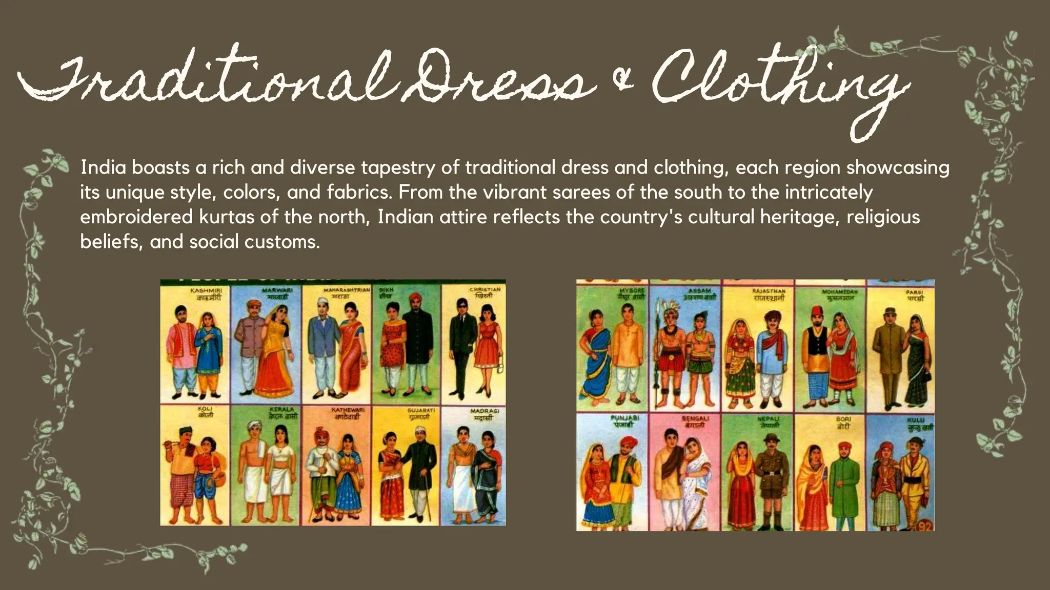 Indian Culture & Traditions A Tapestry of Diversity and Richness.pptx ...