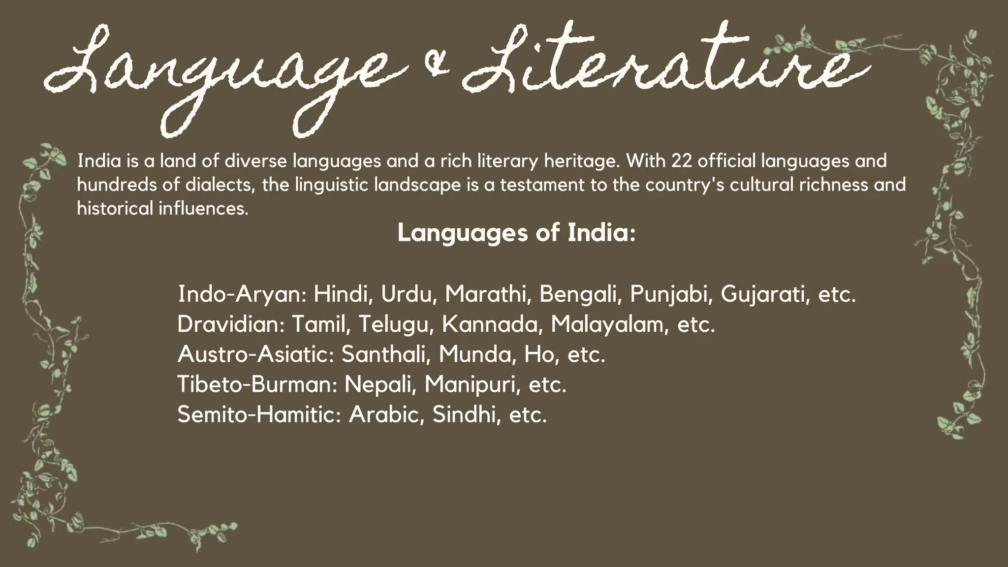 Indian Culture & Traditions A Tapestry of Diversity and Richness.pptx ...