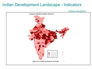 Indicus  Analytics Indian Development Landscape - Indicators 