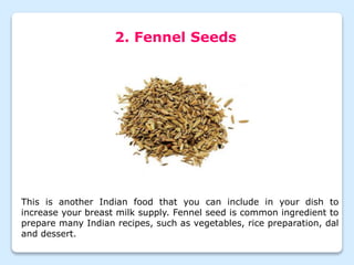 Indian foods to shop increase breast milk