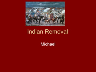 Indian Removal Michael 
