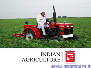 INDIAN
AGRICULTURE
 