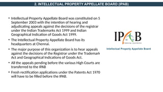 What is Intellectual Property Appellate Board (IPAB) in India?