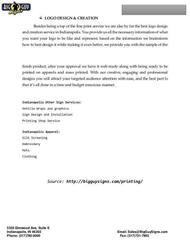 Indianapolis Printing