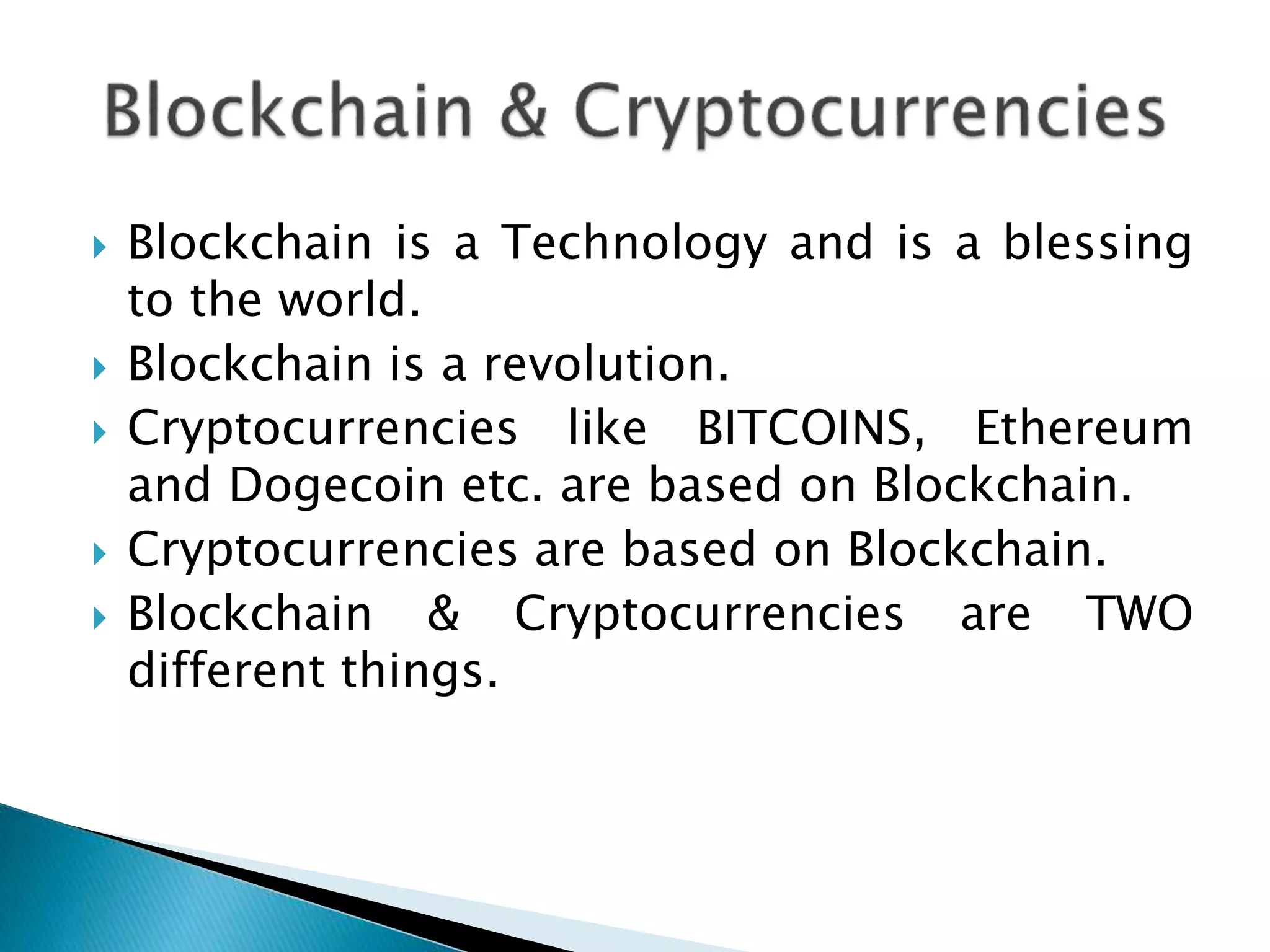 Indian approach on bitcoins, cryptocurrencies and blockchain – legal  practical perspectives | PPT