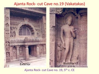 Ajanta Rock- cut Cave no. 19, 5th c. CE
Ajanta Rock- cut Cave no.19 (Vakatakas)
Buddha
Exterior
 