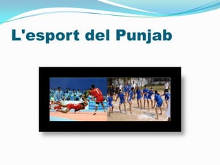 L'esport del Punjab
 