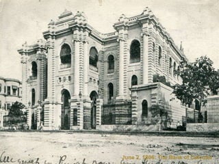 June 2, 1806: The Bank of Calcutta
 