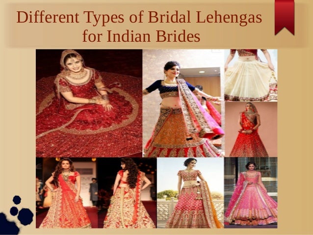 different lehenga