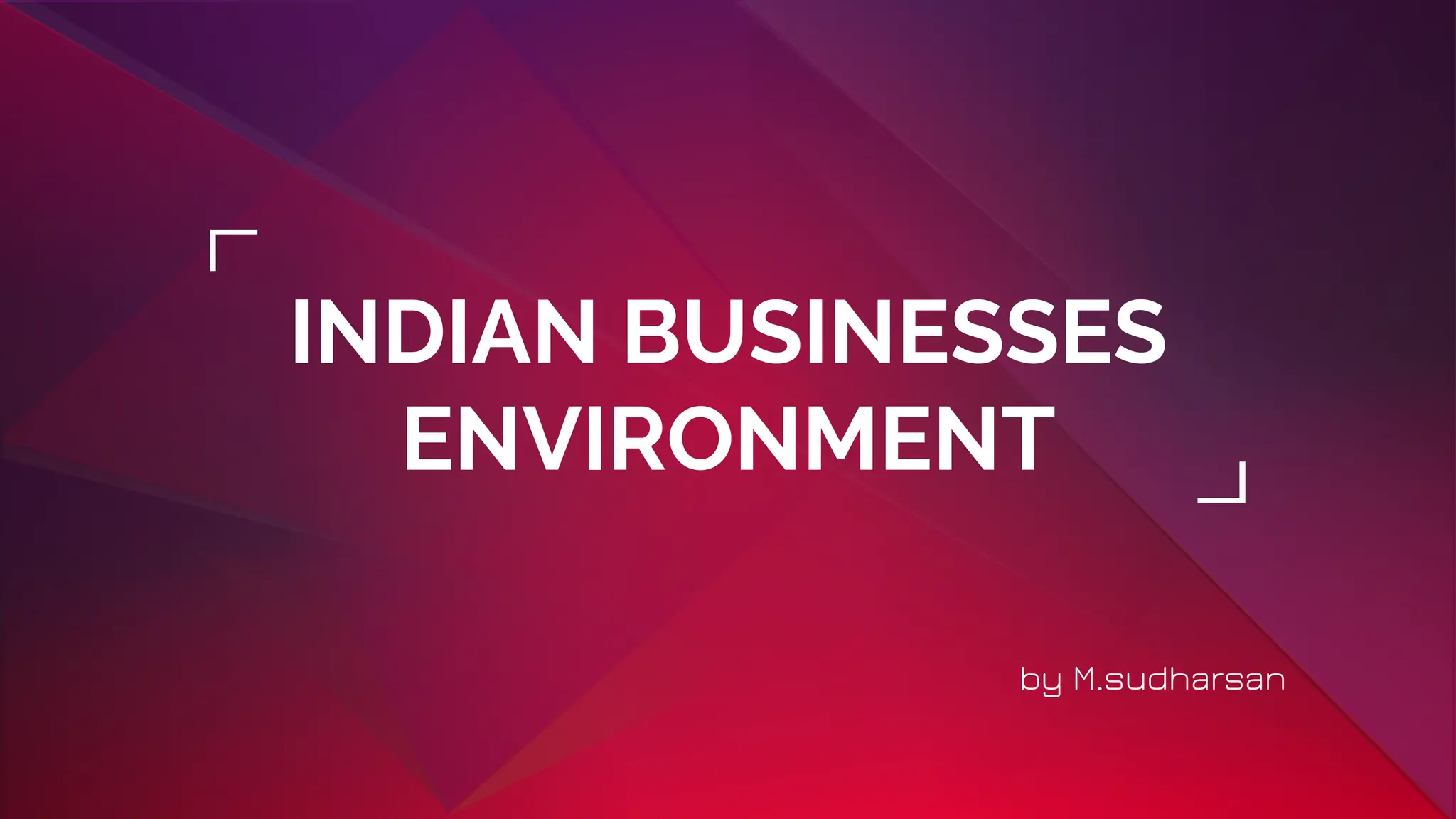 Indian busines environment and its .pptx
