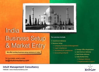 India business setup services