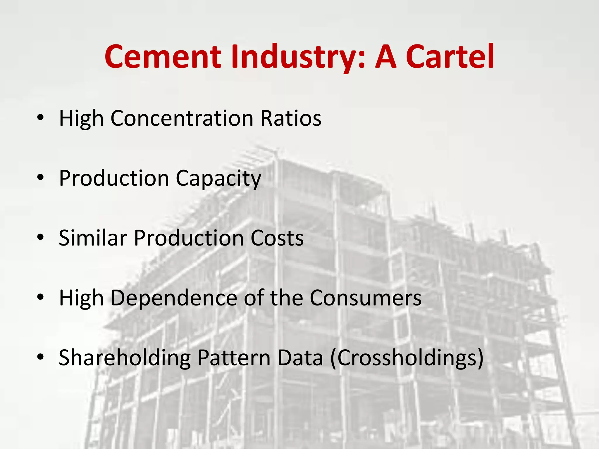 Indian cement industry | PPTX