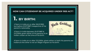 Indian Citizenship Act and Nationality.pptx