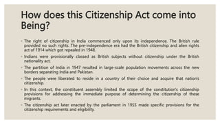 Indian Citizenship Act and Nationality.pptx