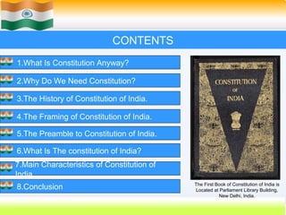 Indian constitution