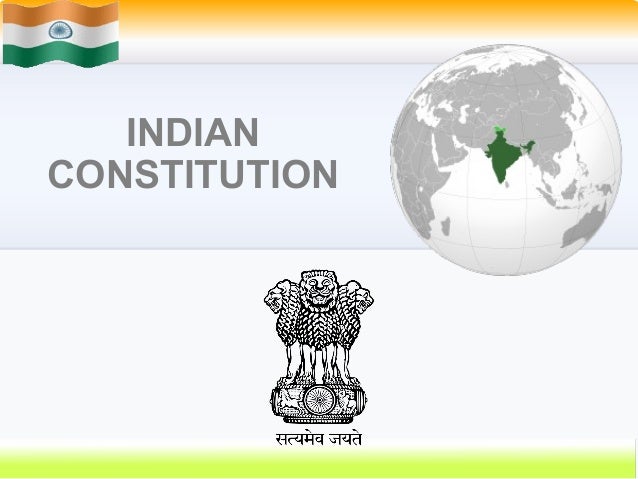 Indian Constitution Chart