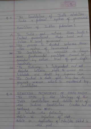 10 AMAZING FACTS ABOUT INDIAN CONSTITUTION PDF visual data 7