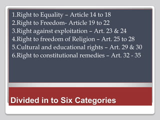 Indian constitution and education | PPSX