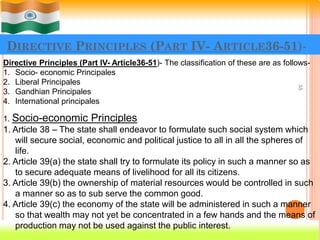 Indian constitution and educational provisions 