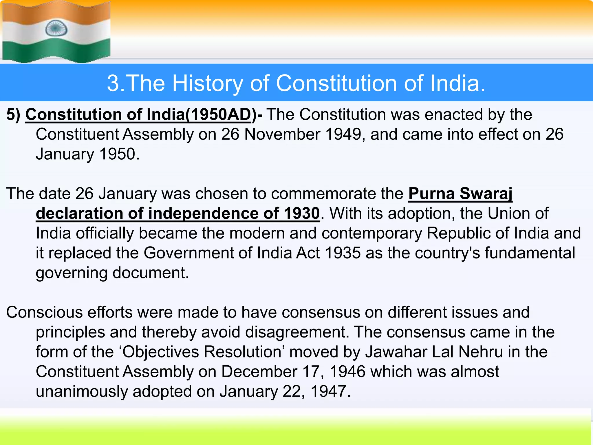 indianconstitutionDrMHGavhane.ppt