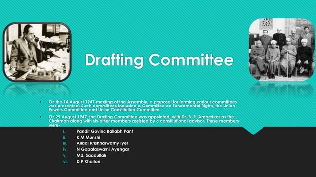 Indian constitution framers | PPTX