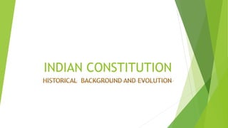 INDIAN CONSTITUTION
 