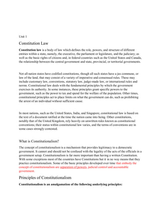 Constitution Notes.pdf INDIAN CONSTITUTION VTU NOTES..... .pdf