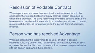 Indian Contract Act | PPTX