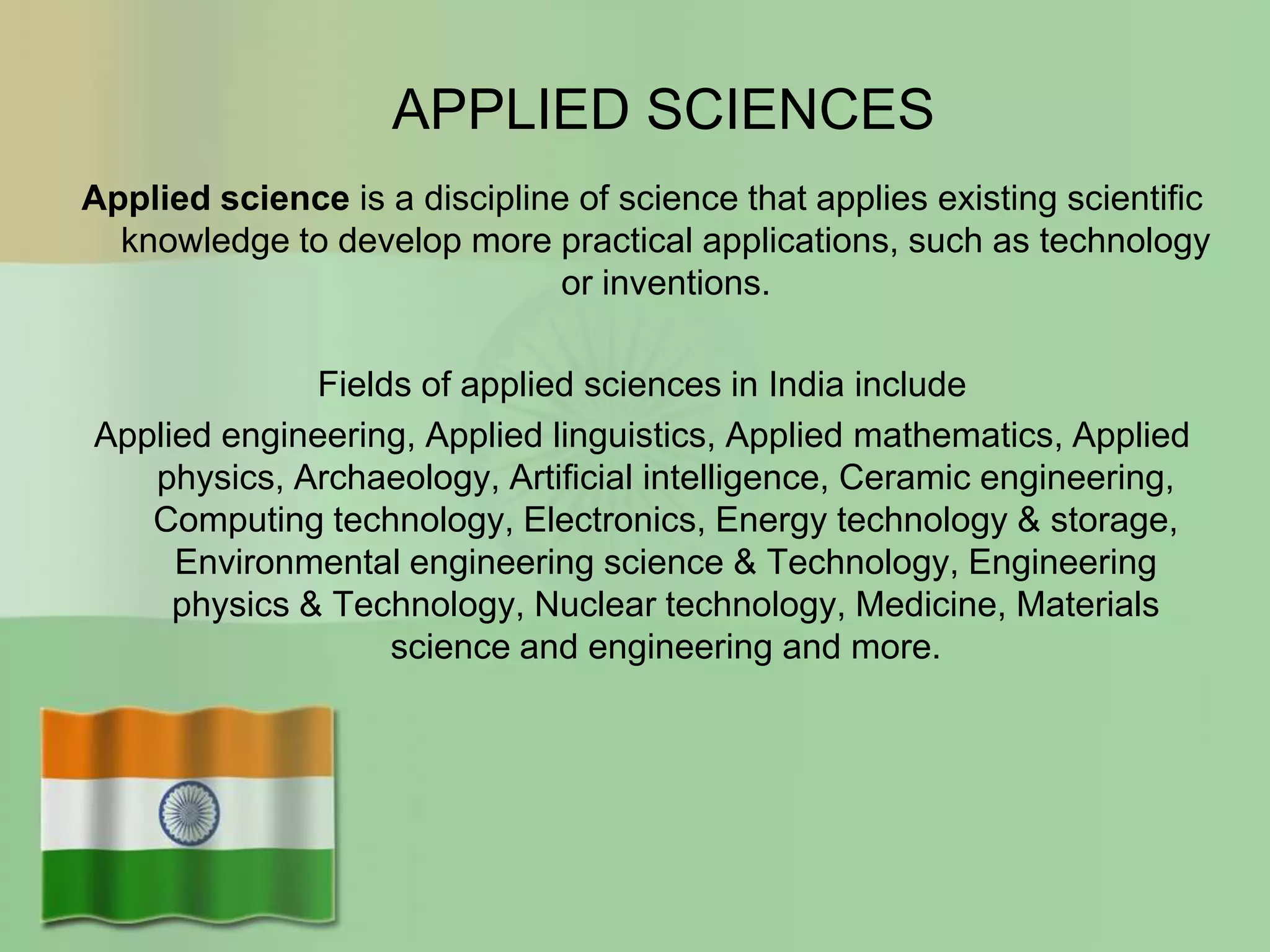 Indian contribution sciences & technology arunesh chand mankotia | PPTX