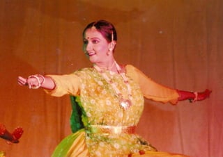 Indian dance demonstration