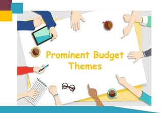 Prominent Budget
Themes
 