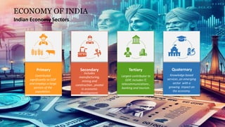 INDIAN ECONOMY- economy of india year 2023 | PPTX