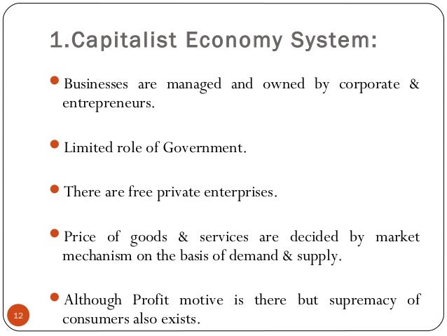 capitalist economy