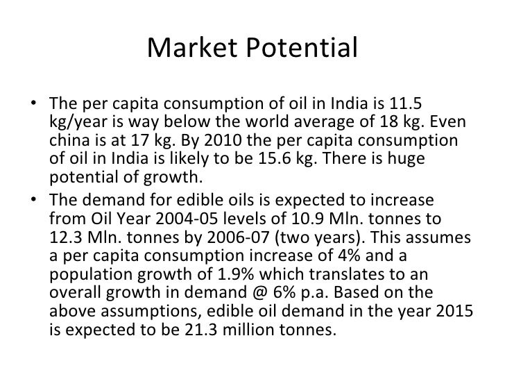 Indian edible oil