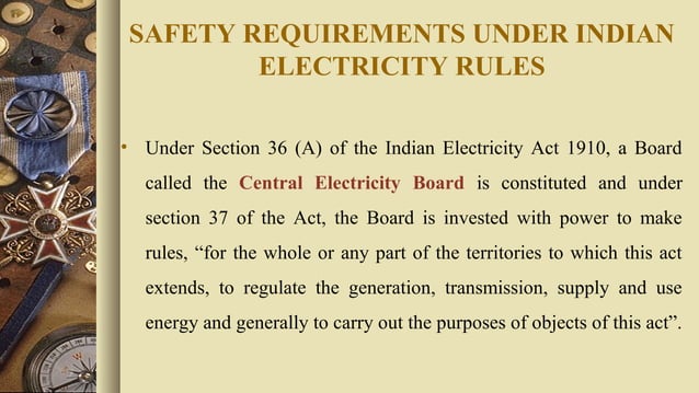 Indian electricity rules