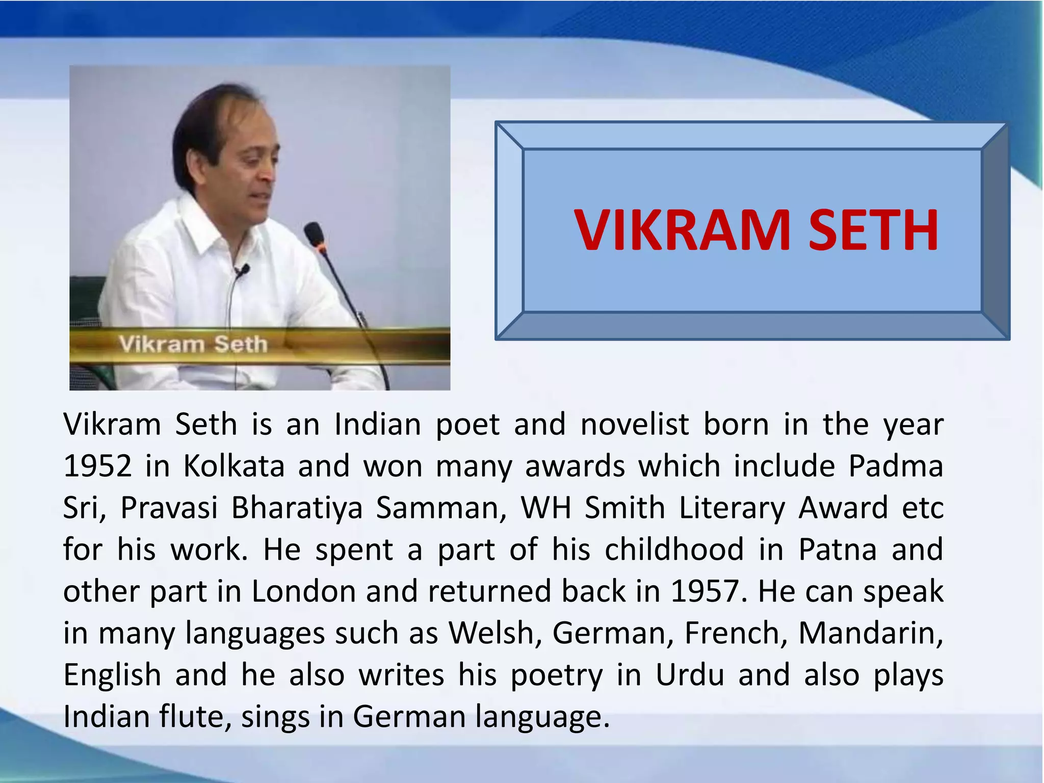 Indian english writers pptx