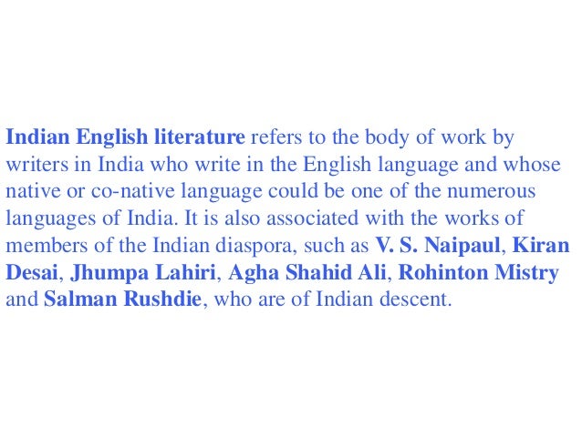 Indian writers in english essay sample