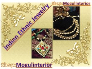 Indian ethnic jewelry by mogulinterior
