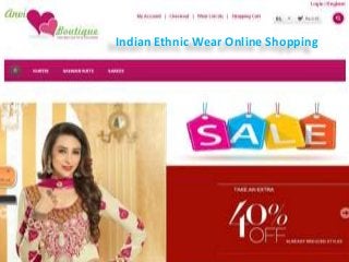Indian Ethnic Wear Online Shopping
 