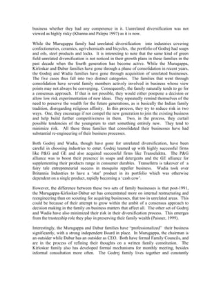 Indian family businesses | PDF