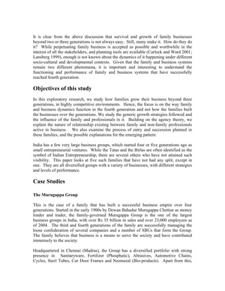 Indian family businesses | PDF