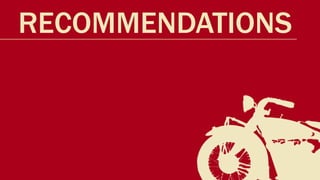 RECOMMENDATIONS
 