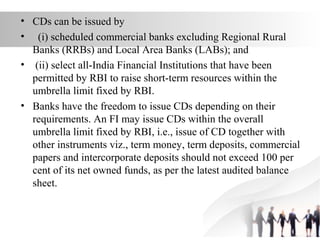 Indian financial instruments | PPT