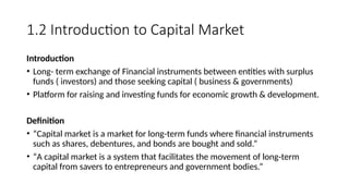 Capital Introduction Comprehensive Introduction to Indian Capital Markets and Financial ...