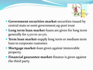Indian financial system | PPTX