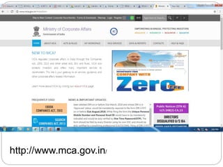 http://www.mca.gov.in/
 
