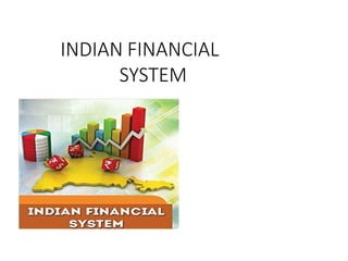 INDIAN FINANCIAL
SYSTEM
 