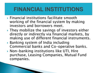 Indian financial system bfs sybms_finance | PPTX